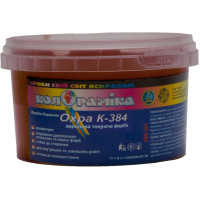 Фарба-барвник Охра К-384 Колораміка 0.3 кг 250 мл