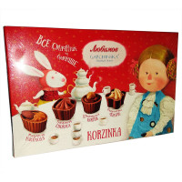 Конфеты Любимов Корзинка Ассорти Гапчинская 220 г