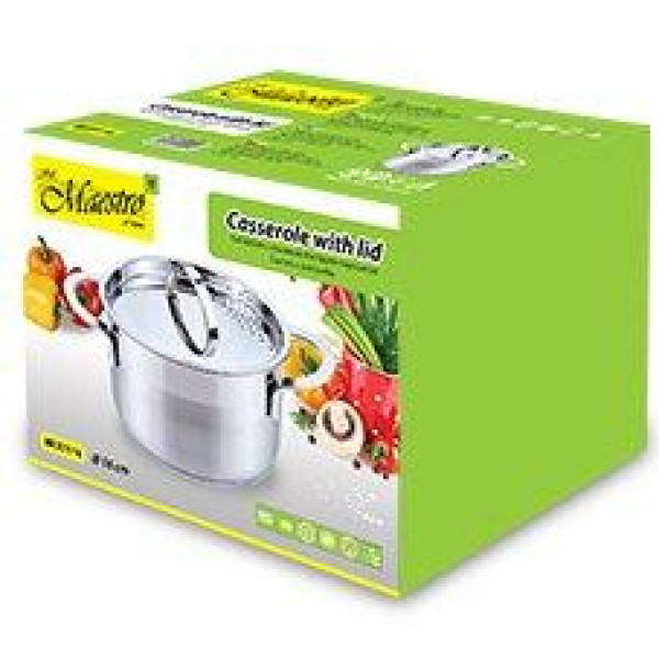 Каструля Maestro MR-3511-18 2 л індукційно металева кришка