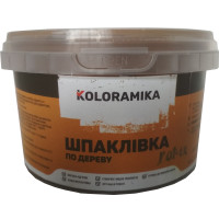 Шпаклівка по дереву Колораміка горіх (дуб-сучок) 0.4 кг