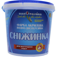 Краска Снежинка Колорамика 1 кг