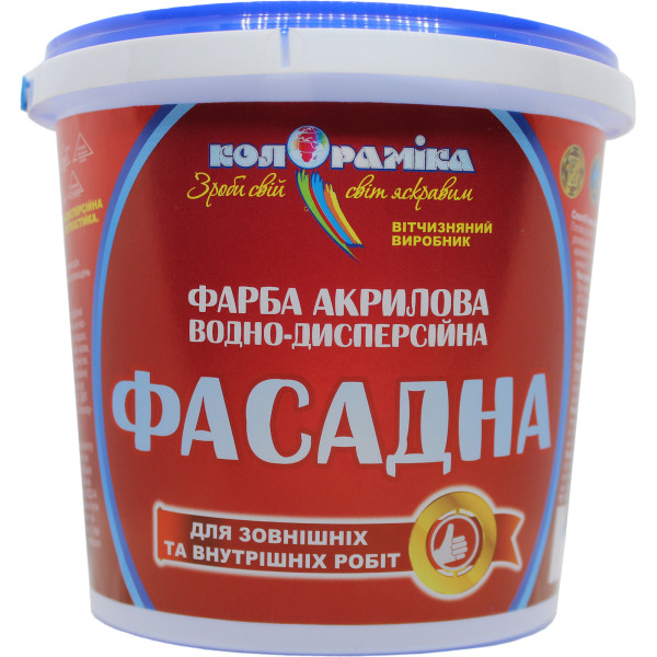 Фарба Фасадна Колораміка 1 кг, Kolor-KF-1