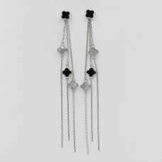 Сережки, срібло "Van Cleef and Arpels", с2по/1409
