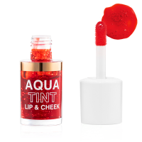TopFace - Рідка помада для губ "Aqua Tint Lip&Cheek" PT215 [02 - Strawberry Jam], 8681217255678