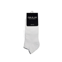 Шкарпетки чоловічі Giulia MS1 CLASSIC, низькі, білі ,розмір 39-42 , 4823116928794