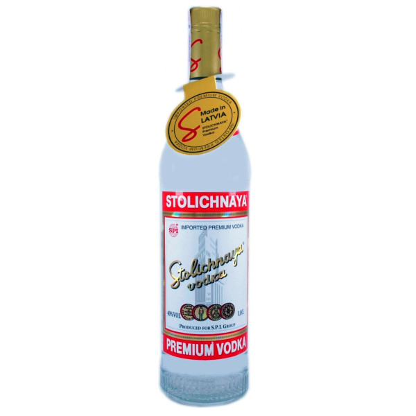 Водка Stolichnaya 1 л 40%, 4750021000164, SPI Group