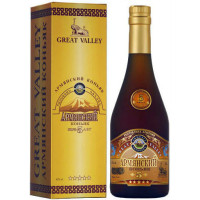 Коньяк Great Valley 5 зірок 0.5 л 42% в подарунковій упаковці