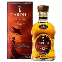 Віскі Cardhu 12 років витримки 0.7 л 40% в подарунковій упаковці