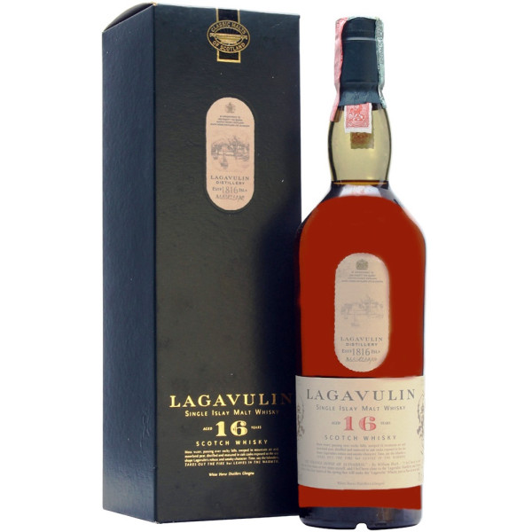 Віскі Lagavulin 16 років витримки 0.7 л 43%