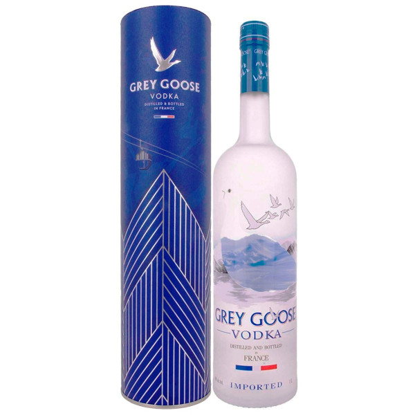 Водка Grey Goose 0.75 л 40% в тубусе Alpin, 5010677858694, Sidney Frank Importing Co