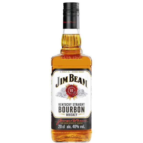 Виски Jim Beam White 4 года выдержки 0.2 л 40%, 5060045586322, Jim Beam