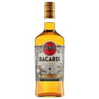 Ром Bacardi Anejo Cuatro 4 роки витримки 0.7 л 40%