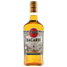 Ром Bacardi Anejo Cuatro 4 года выдержки 0.7 л 40%