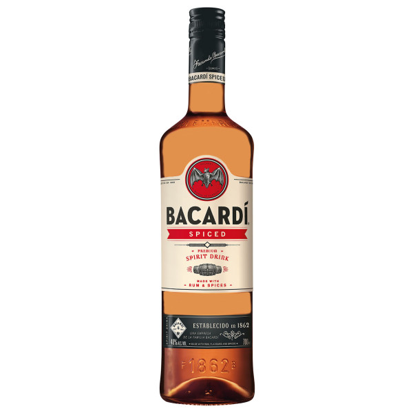 Ром Bacardi Spiced 1 л 40%, 7610113008263, Bacardi