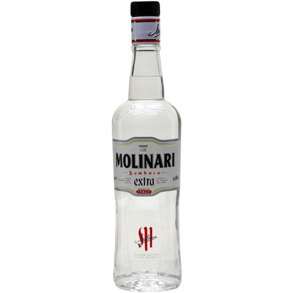 Ликер самбука Molinari Extra 1 л 40%, 8002095240103, Molinari