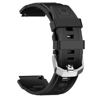 Ремінець для годинника Kospet Tank T3/T3 Ultra Black-Silver