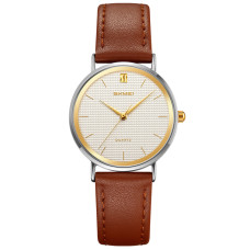 Skmei 2568SIBN Silver-Brown