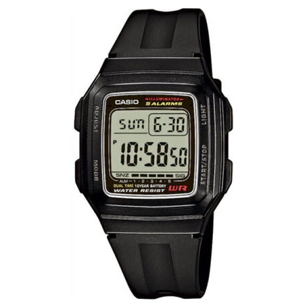 Чоловічий годинник Casio F-201WA-1A