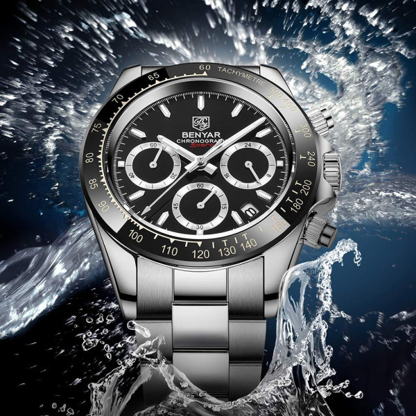 Benyar BY-5169 Silver-Black