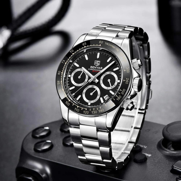 Benyar BY-5169 Silver-Black