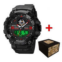 Годинник наручний Awarder 001 ССО Чорні з червоним + Коробка