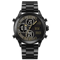 Годинник наручний Awarder 017SBKBK Black-Black Steel