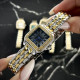 Cartier Silver-Gold-Black 29x31 Rep