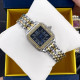 Cartier Silver-Gold-Black 29x31 Rep
