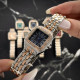 Cartier Rose Gold-Silver-Black 29x31 Rep