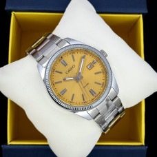 Casio MTP-1302 Silver-Yellow Rep