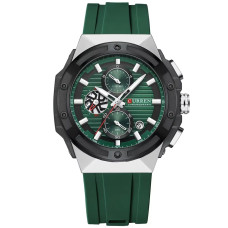 Curren 8462 Silver-Green
