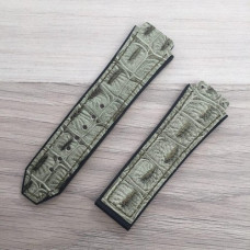 Ремінець для годинника Hublot 26/22 Green