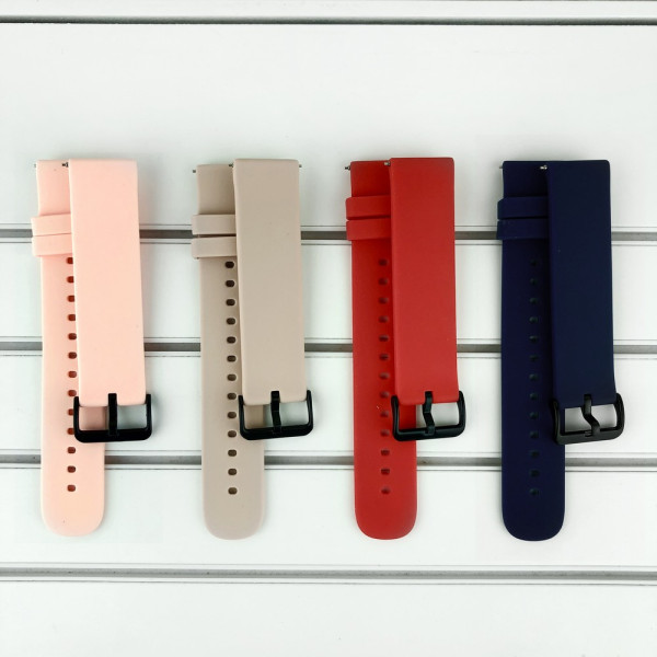 Ремінець для годинників Modfit Silicon Original 20 mm Pink