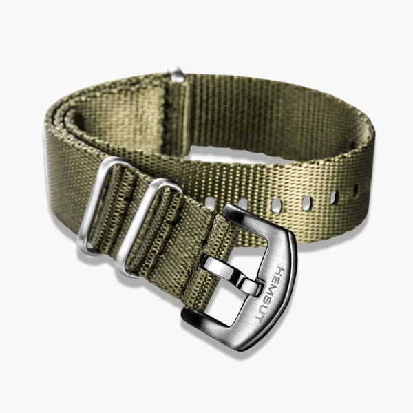 Ремінець Hemsut Military Green нейлон 20 мм
