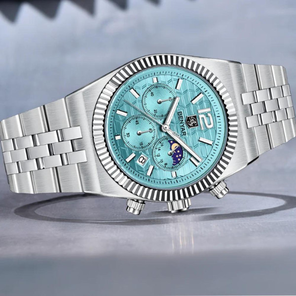 Benyar BY-5225 Silver-Blue