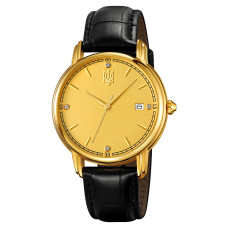 Годинник наручний Awarder 020 Тризуб золото Gold Lady