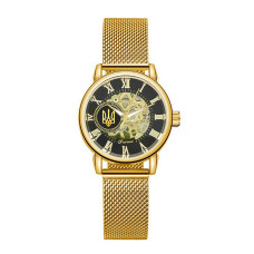Годинник наручний Awarder 028 Тризуб золото Gold