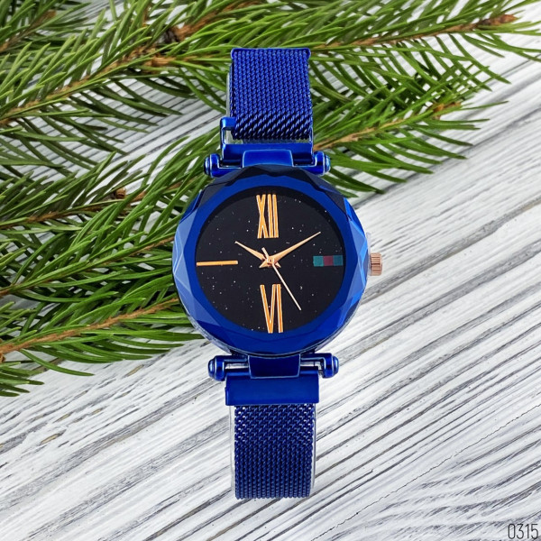 Наручные часы Geneva QSF-002 Blue-Black