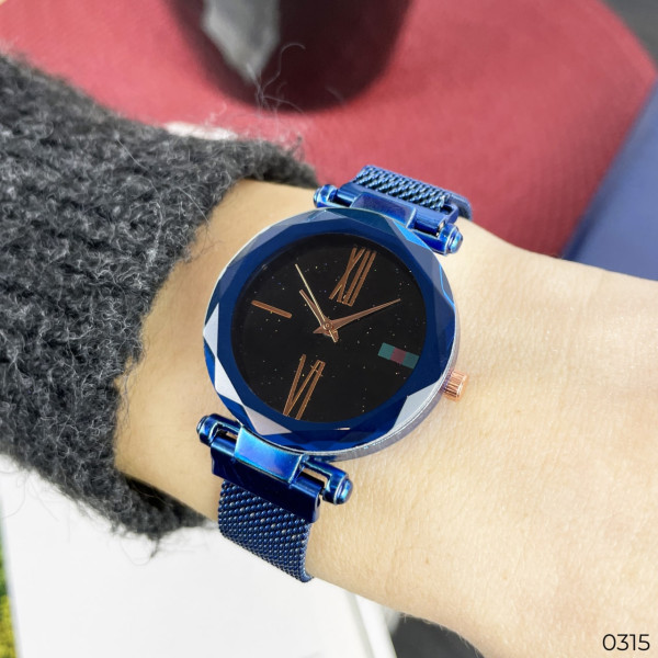 Наручные часы Geneva QSF-002 Blue-Black