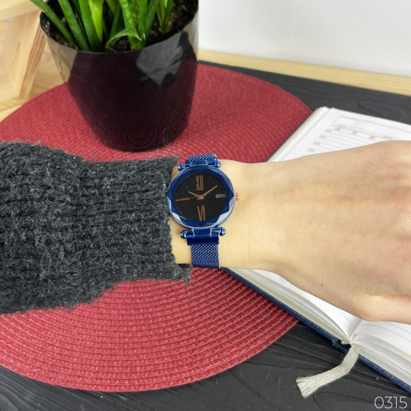 Наручные часы Geneva QSF-002 Blue-Black