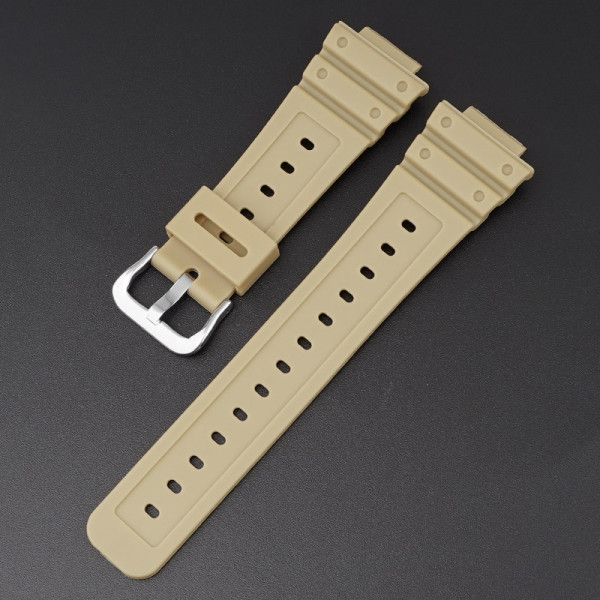 Ремінець для годинника Casio G-Shock GA-2100/2110 Beige Silver