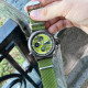 Наручний годинник AMST 3003 Silver-Green Green Wristband
