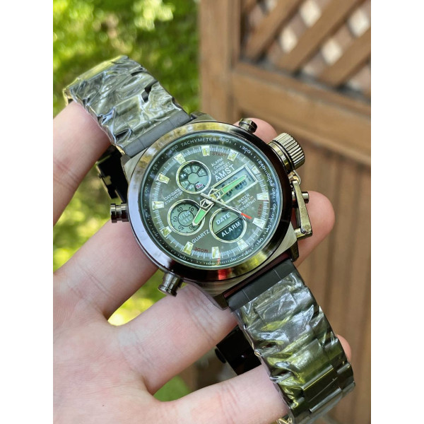 Наручний годинник AMST Metall All Black