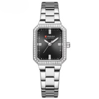 Curren 9102 Silver-Black