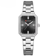 Curren 9102 Silver-Black