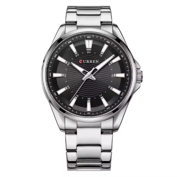 Сurren 8424 Silver-Black