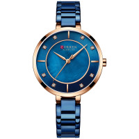 Сurren 9051 Rose Gold-Blue