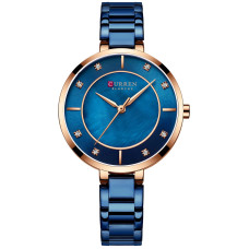 Сurren 9051 Rose Gold-Blue