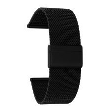 Браслет міланська петля Awarder 021 Black 22 мм.