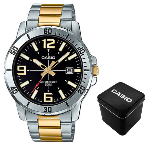 Чоловічий годинник Casio MTP-VD01SG-1B